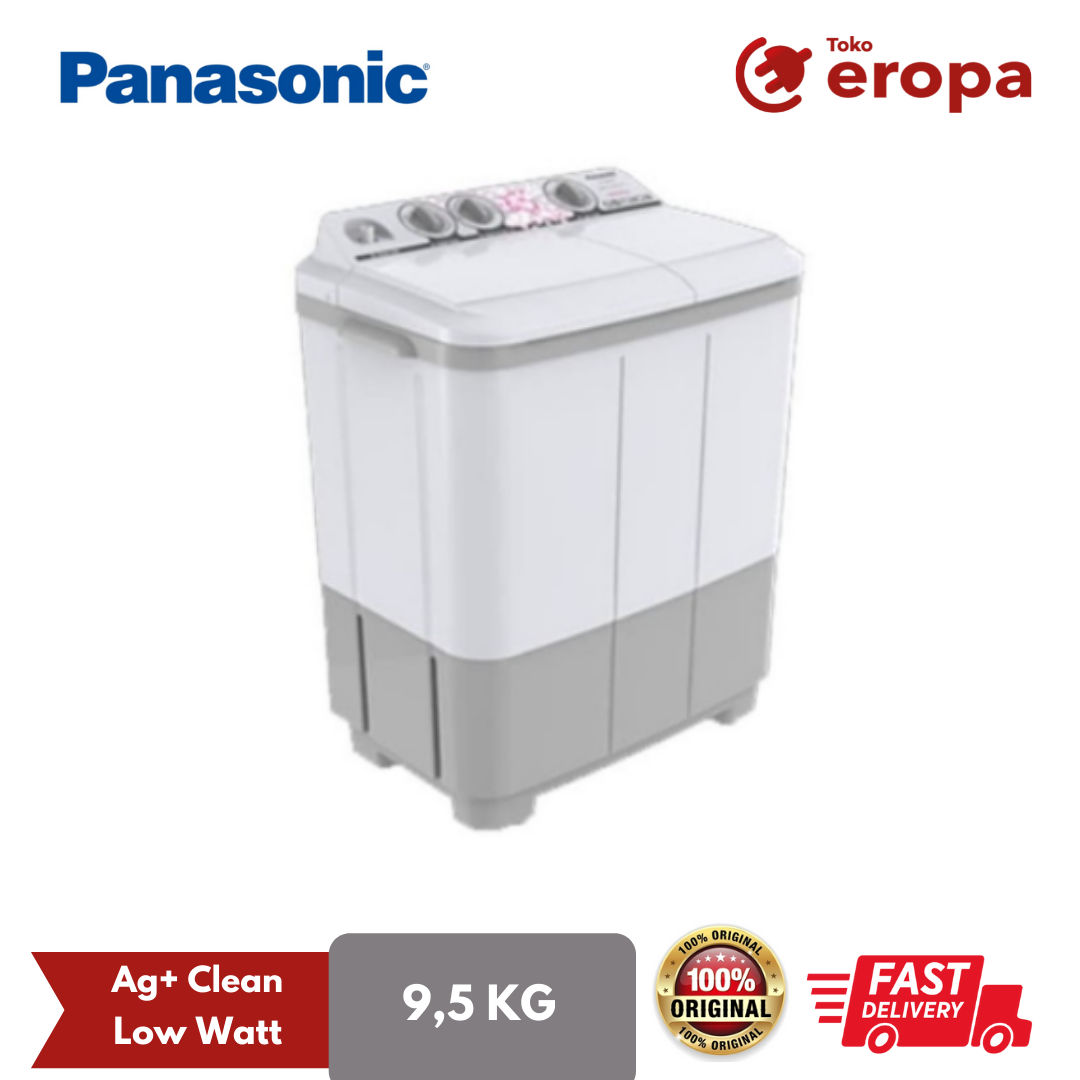 Panasonic Mesin Cuci 2 Tabung 7.5KG NA-W76BBZ2 / NAW 76 BB / NAW76BBZ2