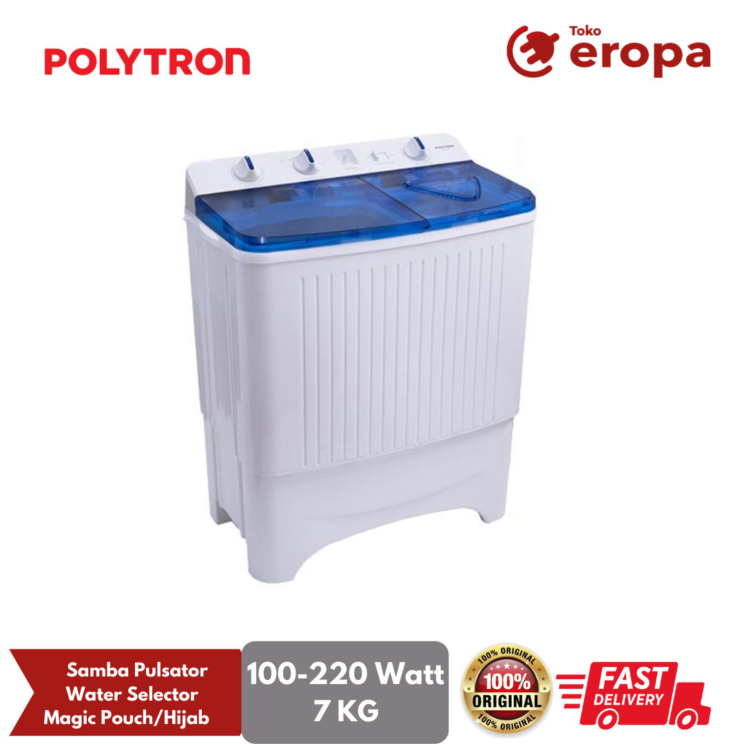 Mesin Cuci 2 tabung Polytron PWM701